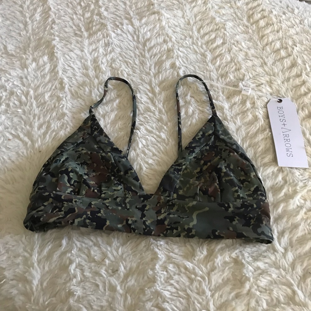 Boys + Arrows bikini top
